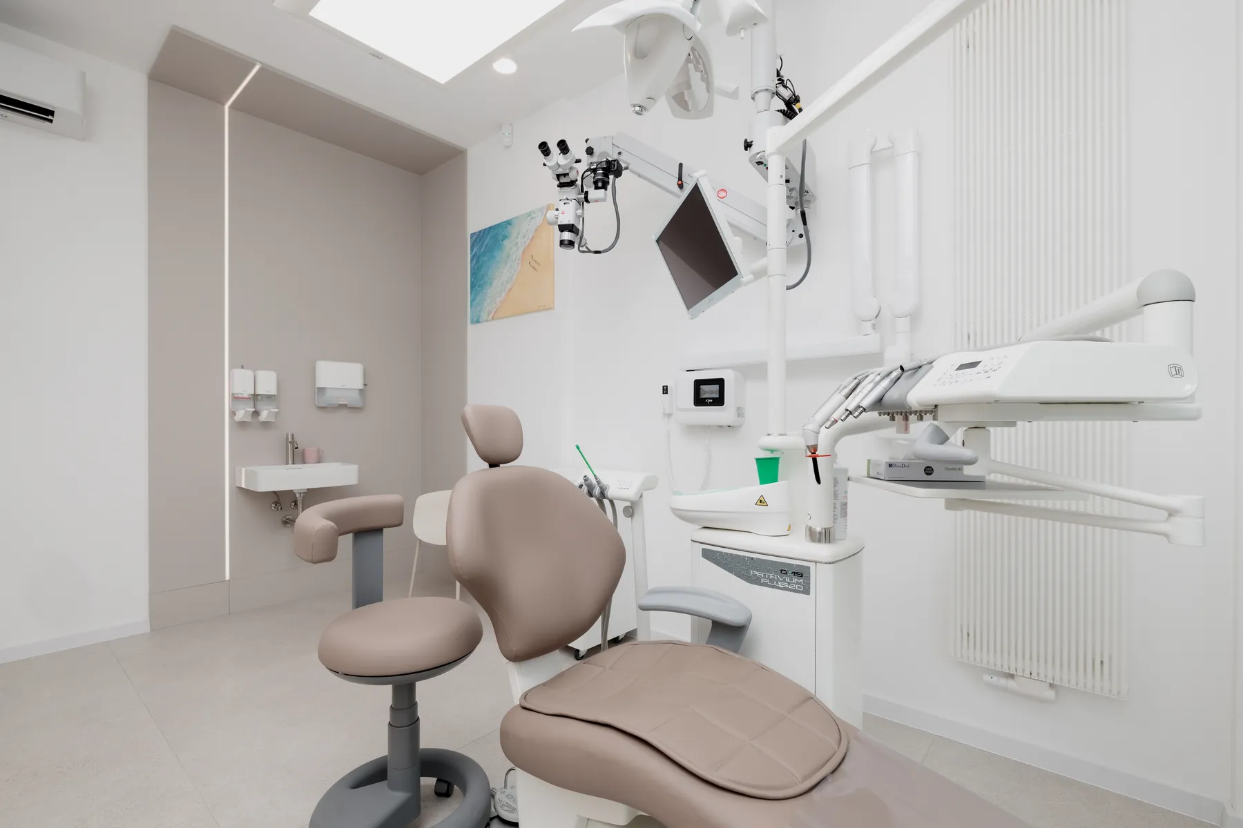 Wnętrze sali zabiegowej EliteDental